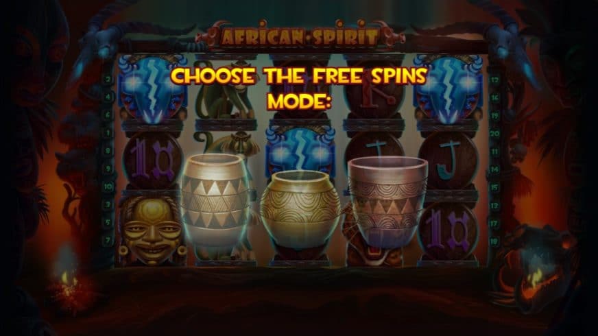 African Spirit slot screen 2