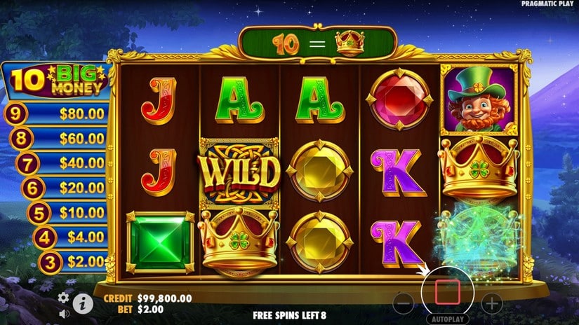 Irish Crown slot screen 4