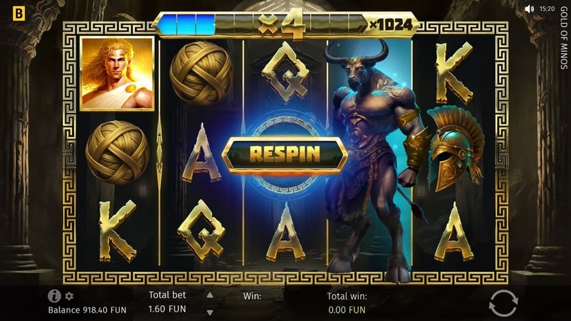 Gold Of Minos slot screen 3