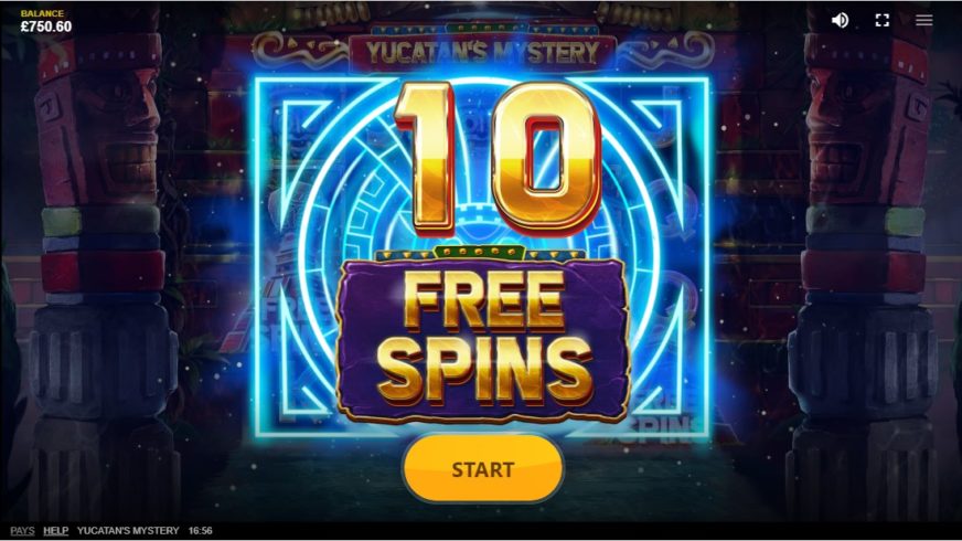 Yucatan’s Mystery slot screen 4