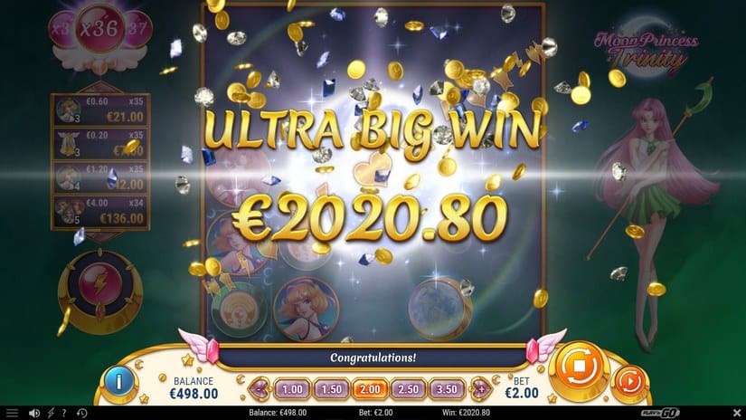 Moon Princess Trinity slot screen 5