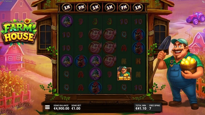 Farm House slot screen 4