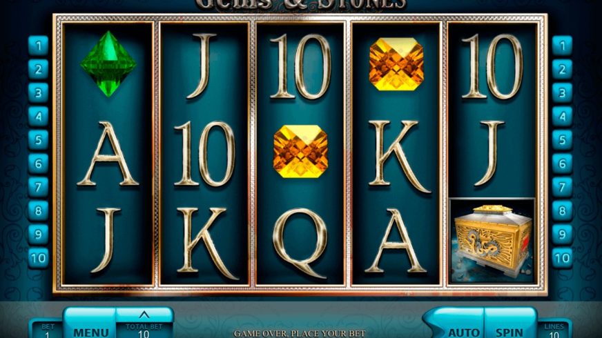 Gems & Stones slot screen 2