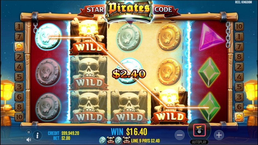 Star Pirates Code slot screen 5