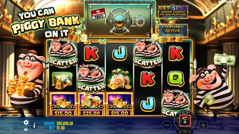 You Can Piggy Bank on It slot screen 2