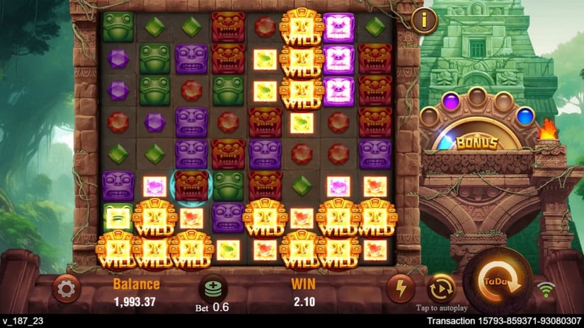 Treasure Quest slot screen 4