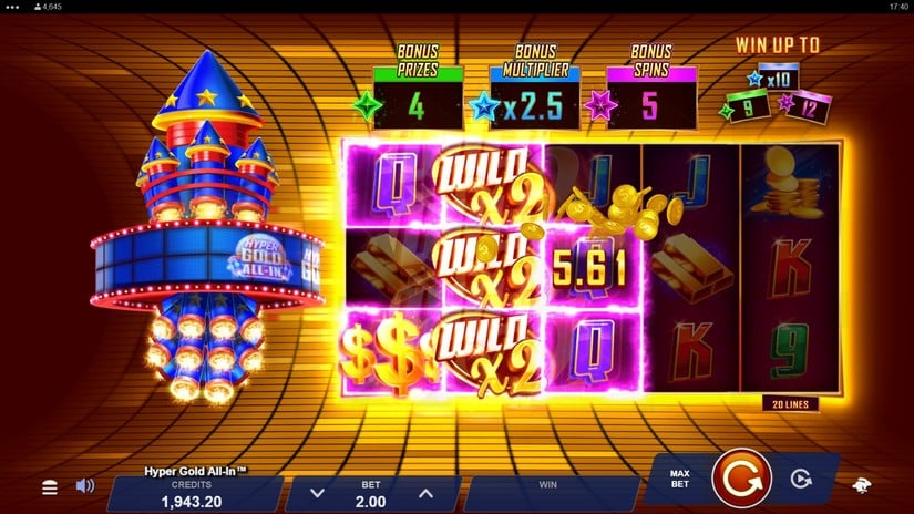 Hyper Gold All In slot screen 4