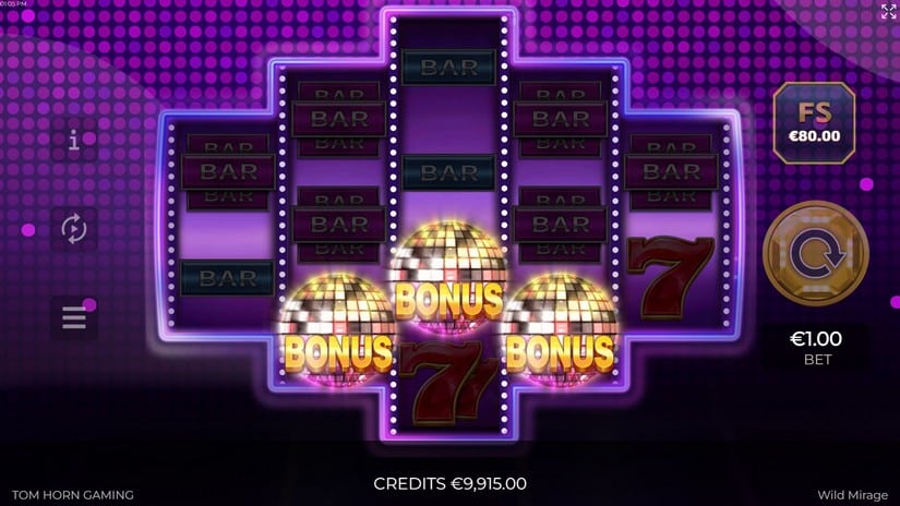 Wild Mirage slot screen 2