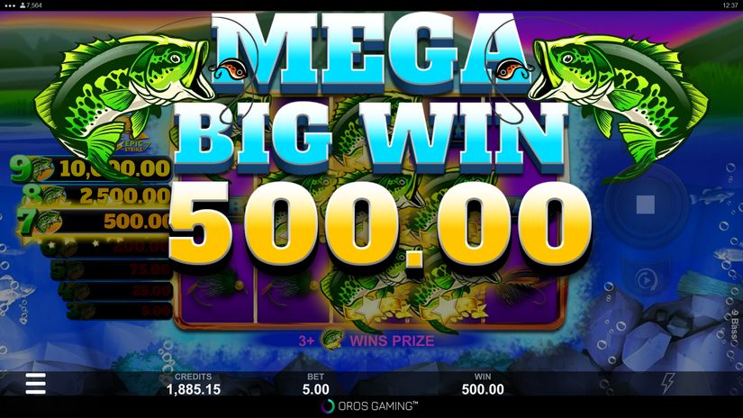 9 Bass slot screen 4