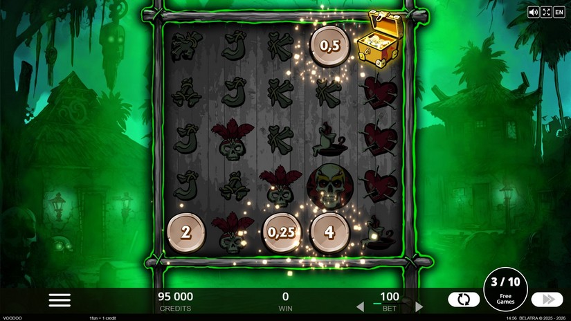 Voodoo Coins slot screen 4