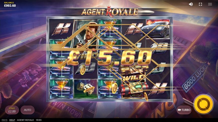 Agent Royale slot screen 3