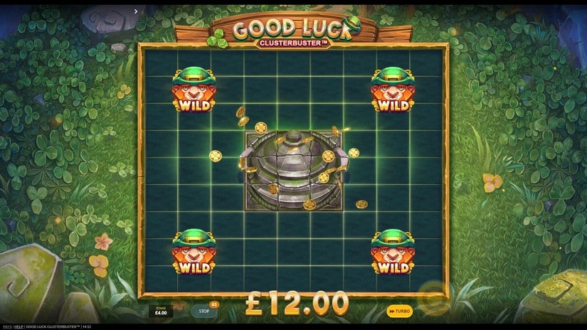 Good Luck Clusterbuster slot screen 3