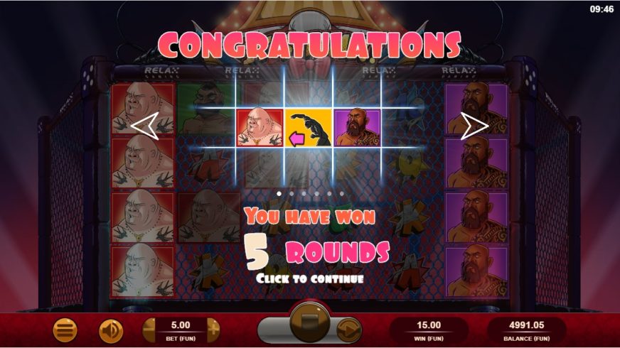 It’s Time slot screen 3