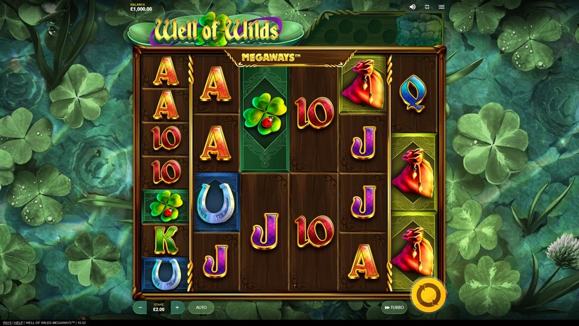 Well of Wilds Megaways slot screen 1