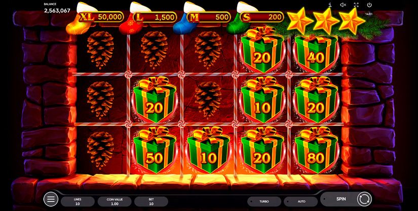 Santa’s Gift slot screen 4