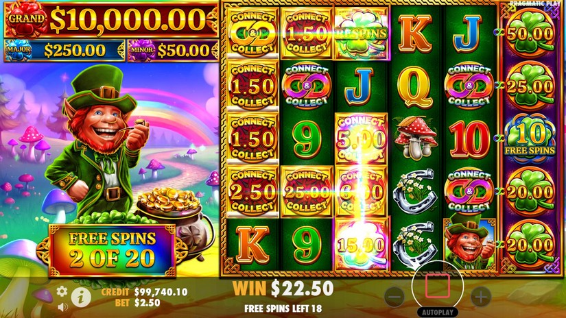 7 Clovers of Fortune slot screen 5