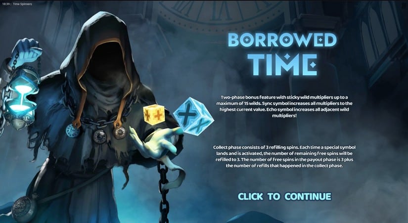 Time Spinners slot screen 4