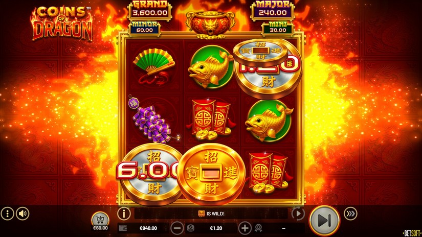 Coins of Dragon – Hold & Win slot screen 2