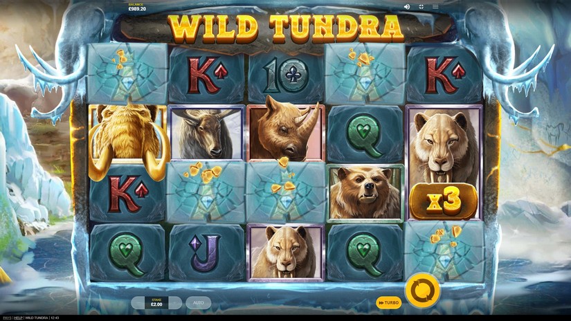 Wild Tundra slot screen 2