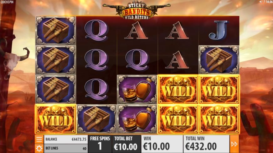 Sticky Bandits: Wild Return slot screen 5