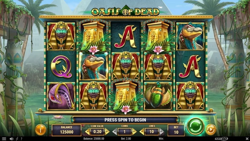 Oasis of Dead slot screen 1