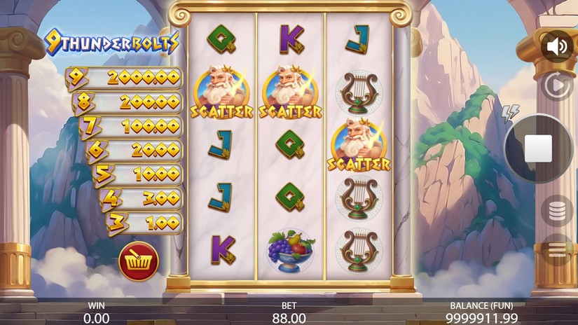 9 Thunderbolts slot screen 2