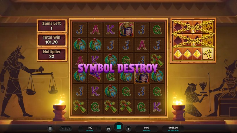 Pharaoh’s Last Wish slot screen 5