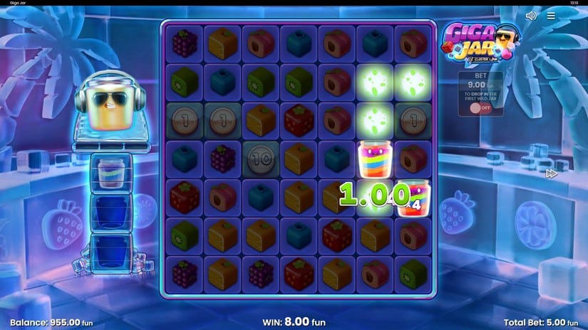 Giga Jar Cluster Link slot screen 3