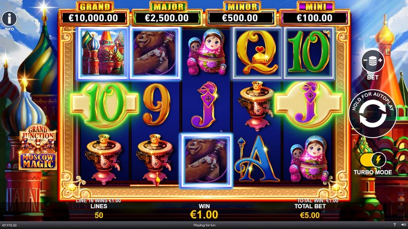 Grand Junction: Moscow Magic slot screen 2