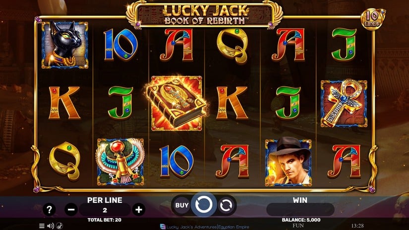 Lucky Jack – Book Of Rebirth slot screen 1