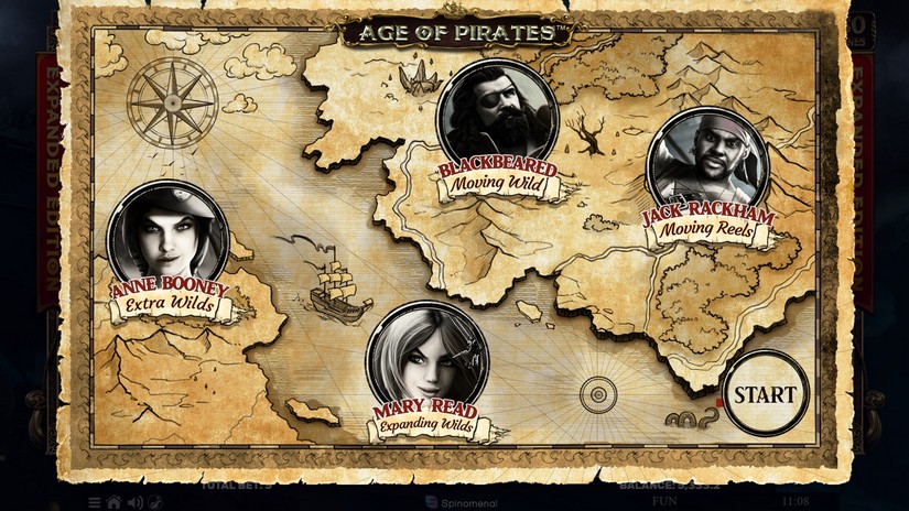 Age Of Pirates Expanded Edition slot screen 3