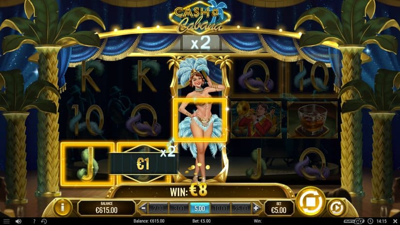 Cash-a-Cabana slot screen 4