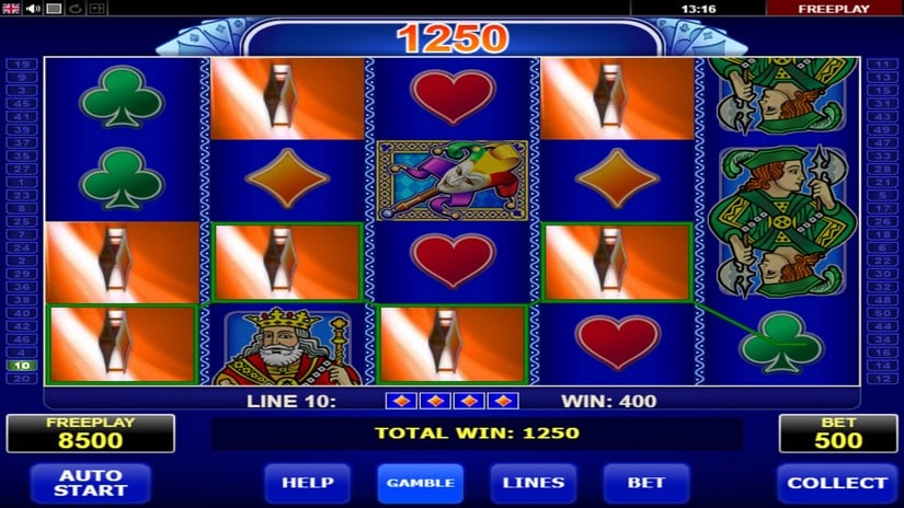 Lady Joker slot screen 2