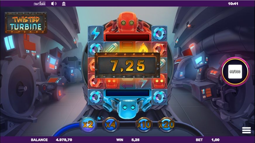 Twisted Turbine slot screen 3