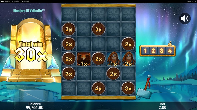 Masters Of Valhalla slot screen 5