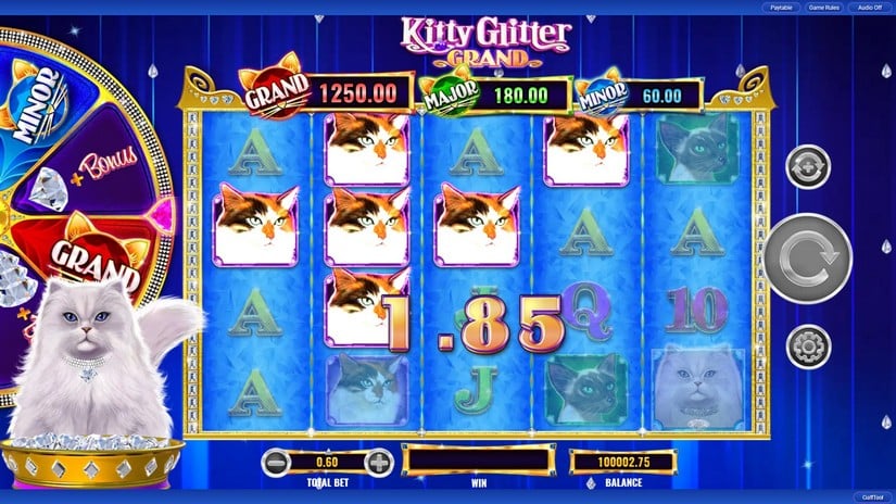 Kitty Glitter Grand slot screen 3