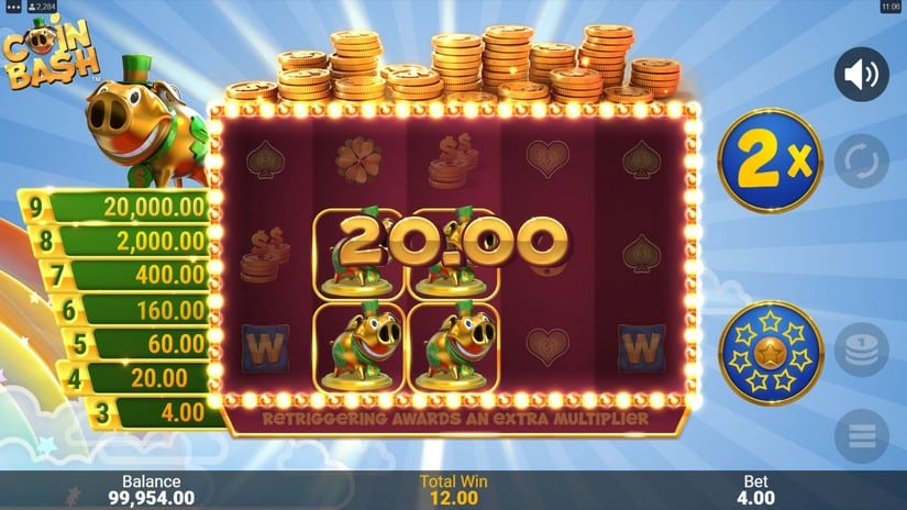 Coin Bash slot screen 6