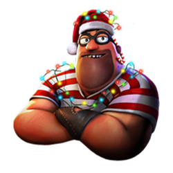 Wild Symbol of Take Santas Shop Slot