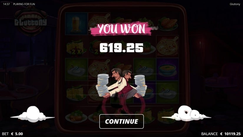 Gluttony slot screen 6