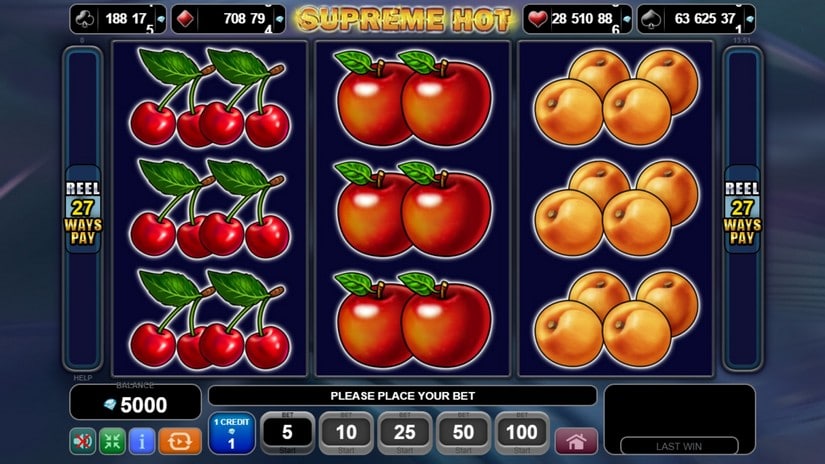 Supreme Hot slot screen 1