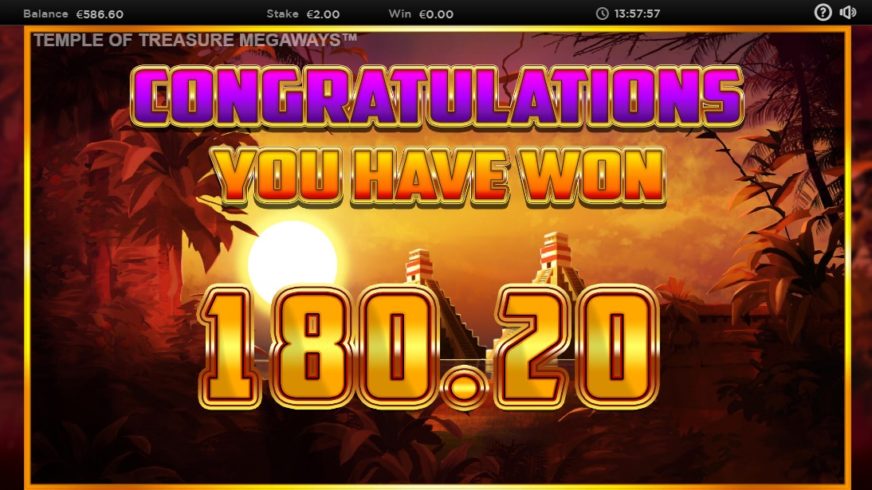 Temple of Treasures MegaWays slot screen 7