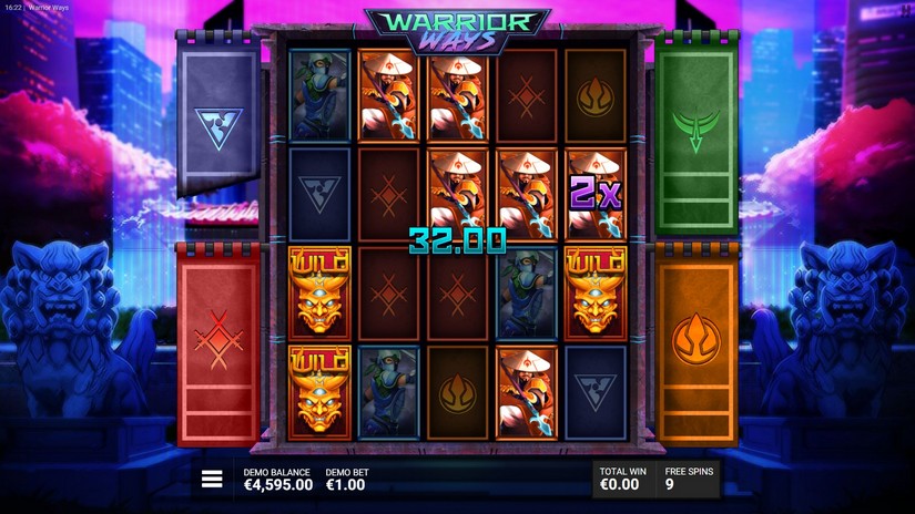 Warrior Ways slot screen 6