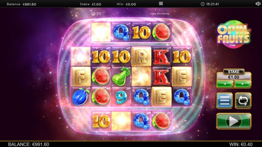 Opal Fruits slot screen 4