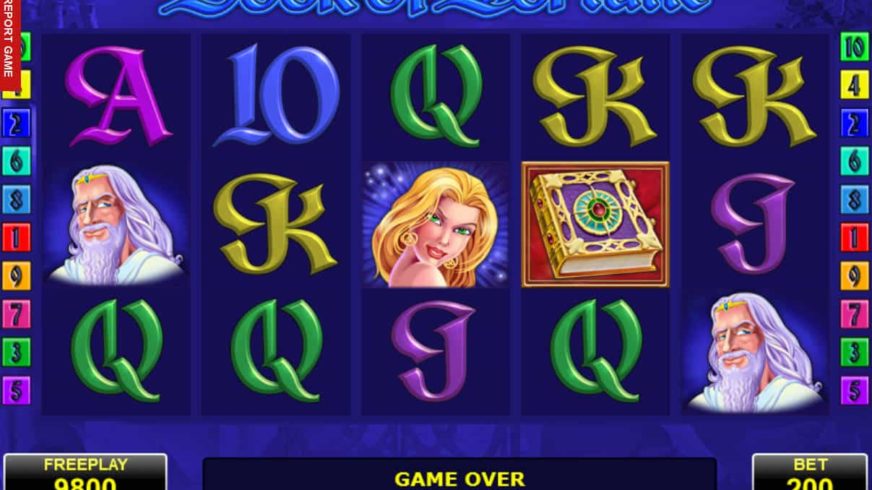 Book of Fortune slot screen 2