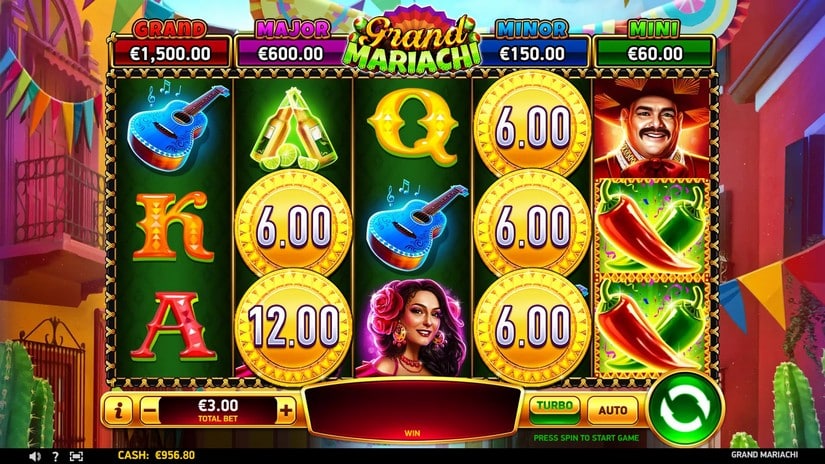 Grand Mariachi slot screen 3