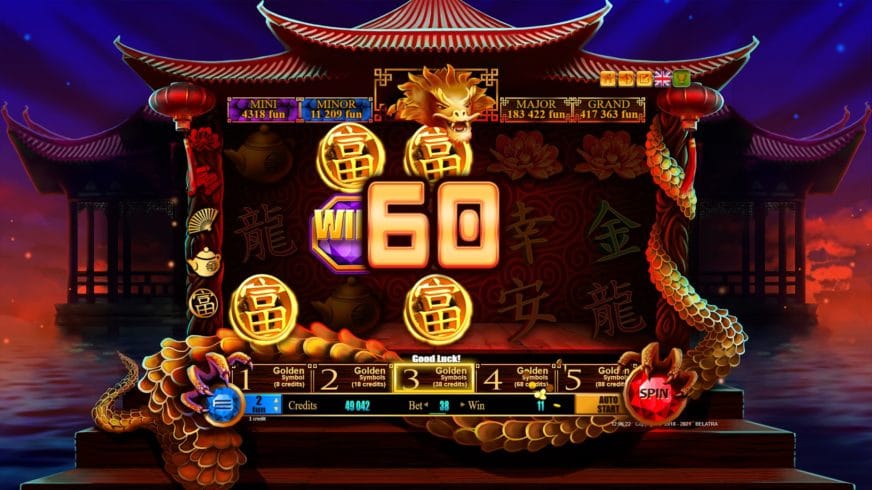 88 Dragons Bounty slot screen 3