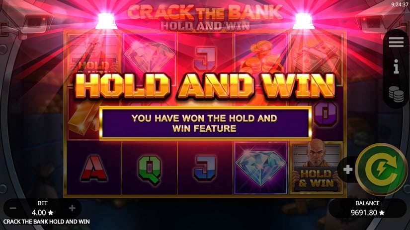 Crack the Bank Hold And Win slot screen 5