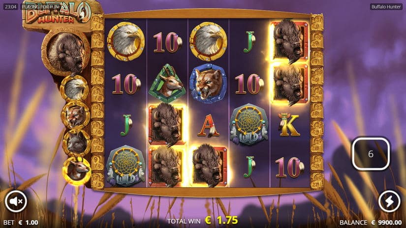 Buffalo Hunter slot screen 4
