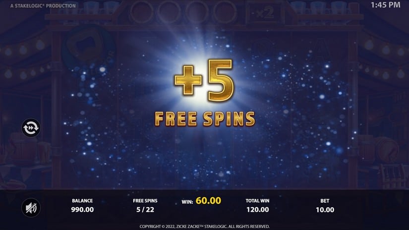 Zicke Zacke slot screen 6