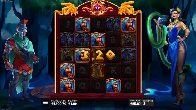 Eye of Medusa slot screen 5